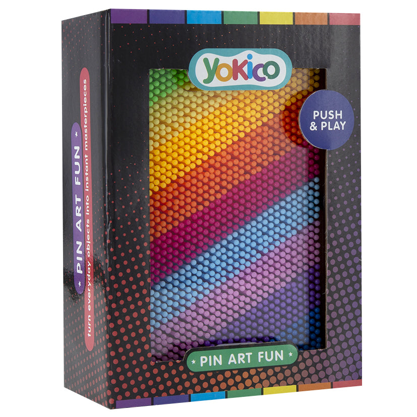 Rainbow Pin Art