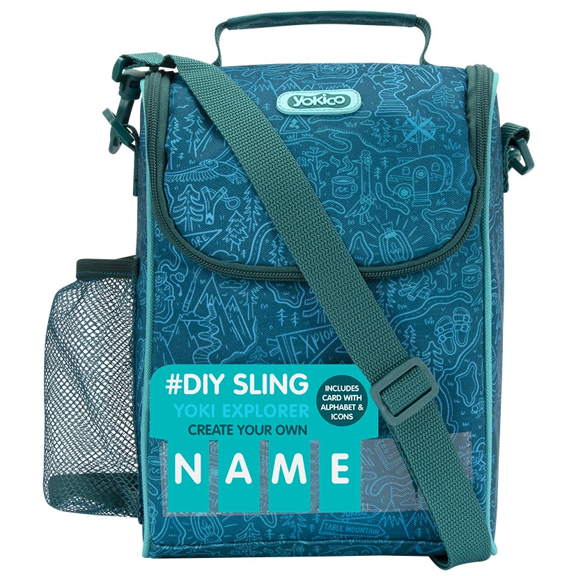 Green Yoki Explorers DIY Sling Lunchbox