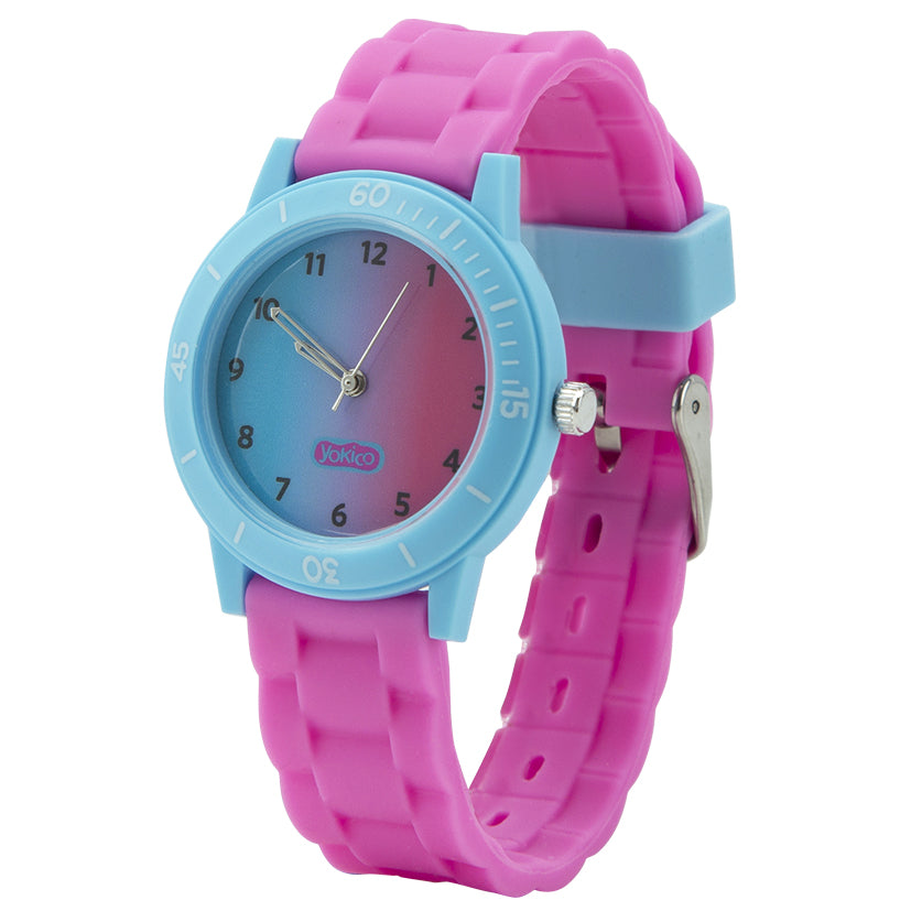 Pink Magic Realm Silicone Analogue Watch