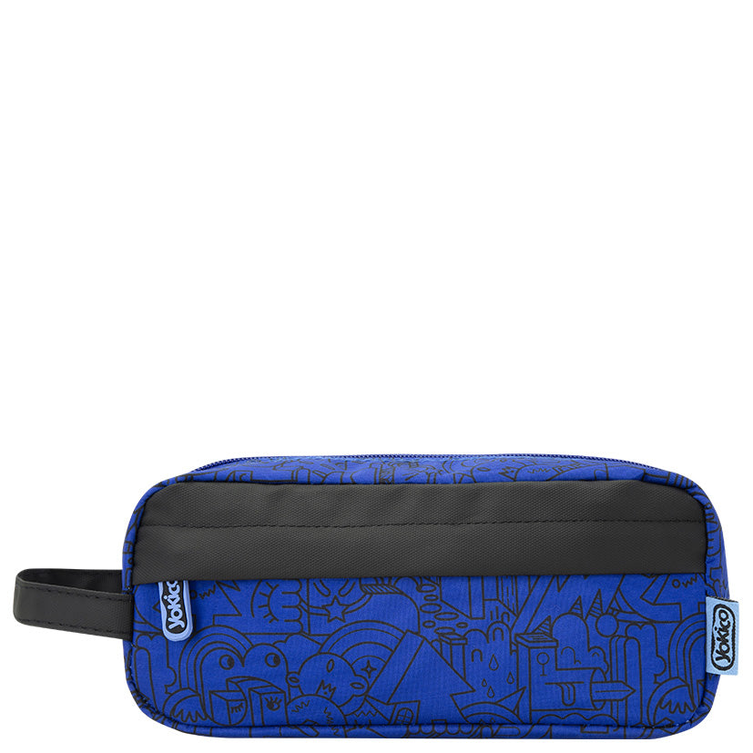 Blue Illi MashUp Carry All Pencil Case