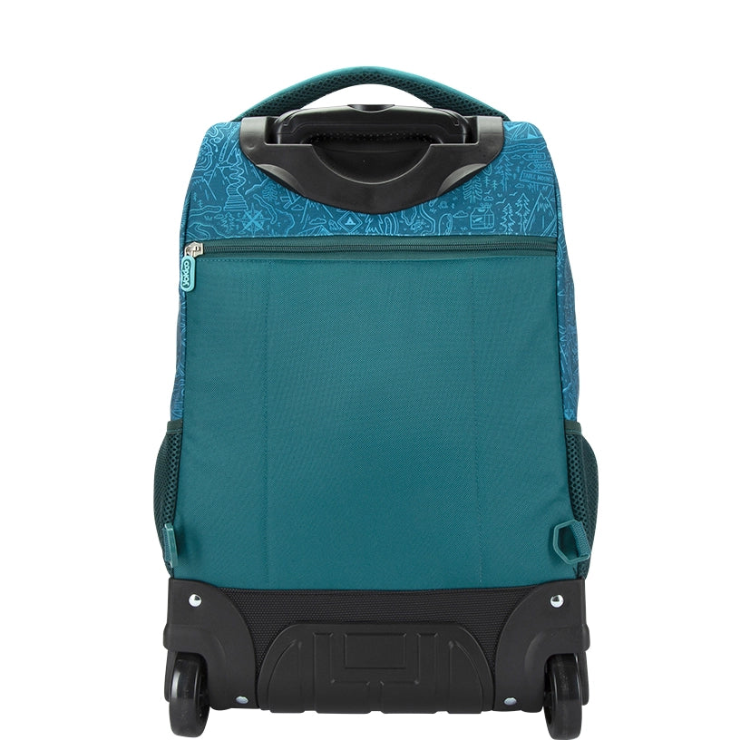 Green Yoki Explorers Premium Trolley Backpack