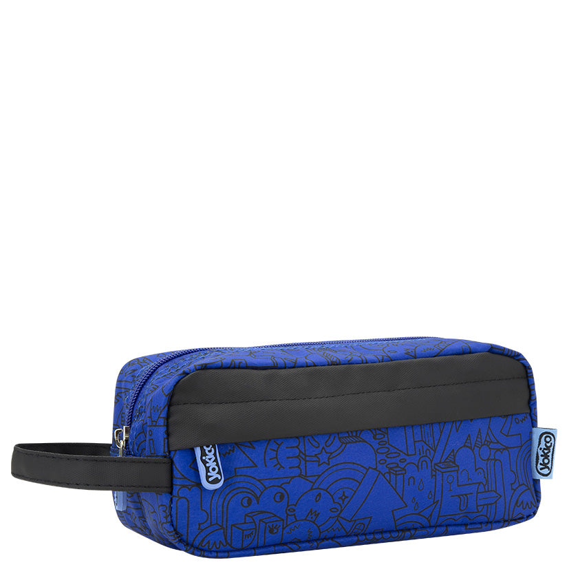 Blue Illi MashUp Carry All Pencil Case