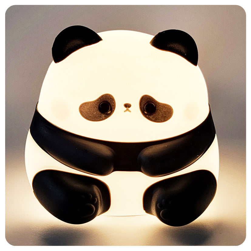 Cuddly Panda Patting Glow Lamp