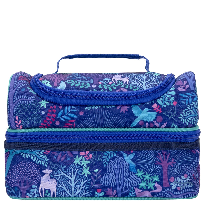Purple Fantastical Forest Double Lunchbox