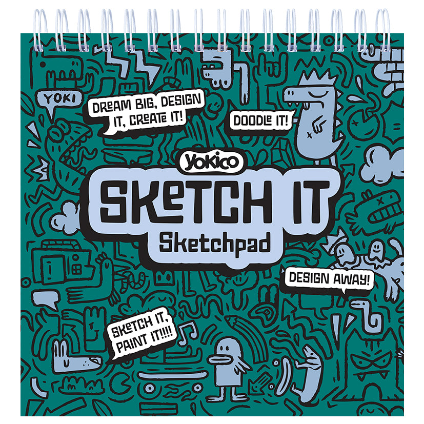 Sketch-it Sketchpad Doodle Dudes