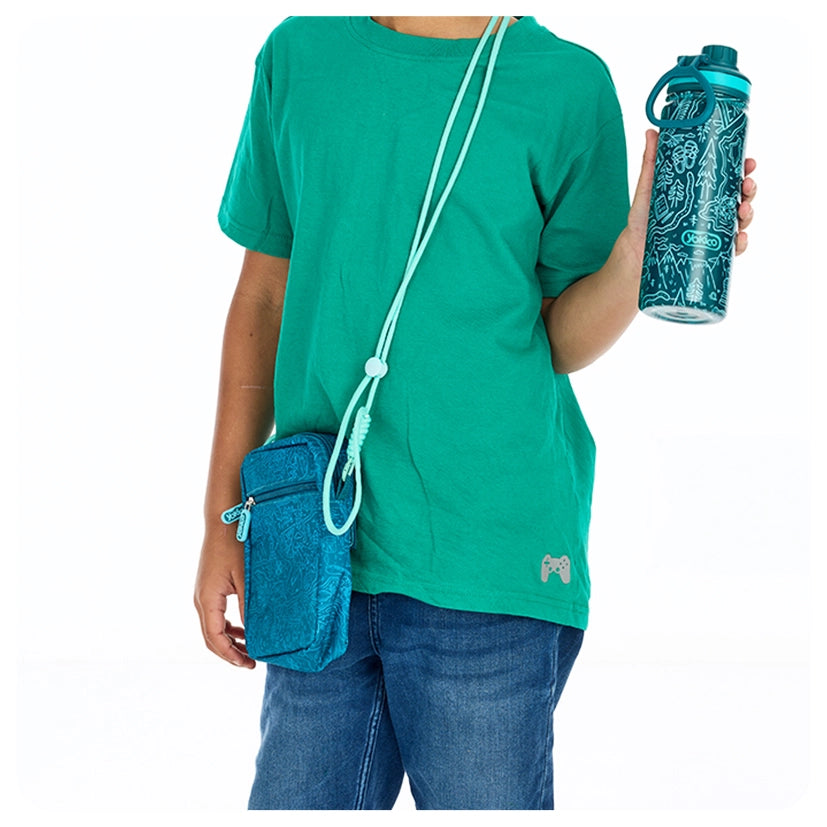 Green Yoki Explorers Cross Body Bag