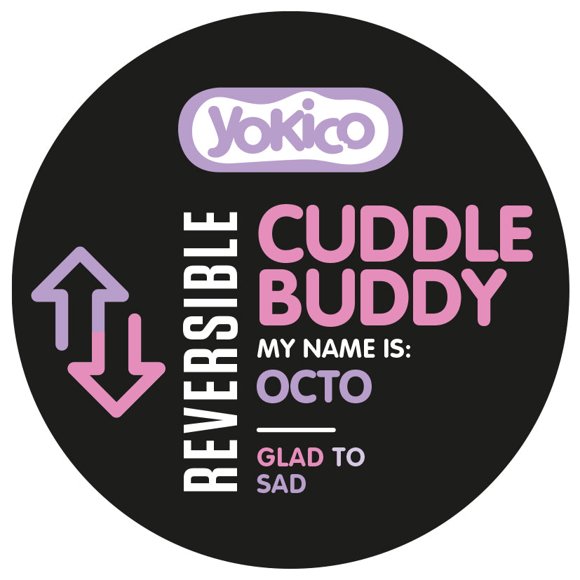 Octo Sad to Glad Reversible Cuddle Buddy
