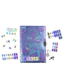 Load image into Gallery viewer, Fantastical Forest PU DIY Lockable Journal
