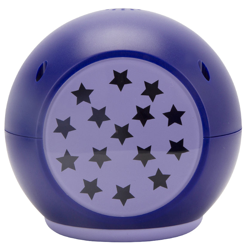 Purple Star Light Projection Alarm Clock – Yokico