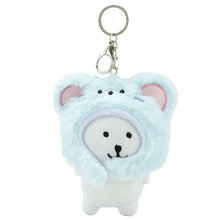 Load image into Gallery viewer, Bear in a Hat Keychain