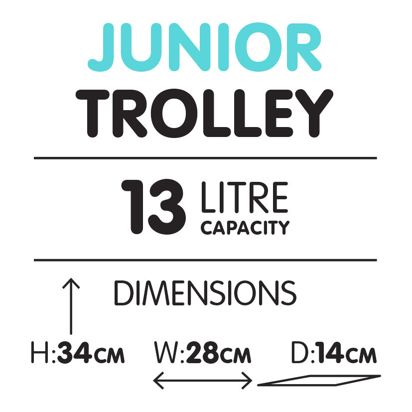 Blue Illi MashUp Junior Trolley Backpack