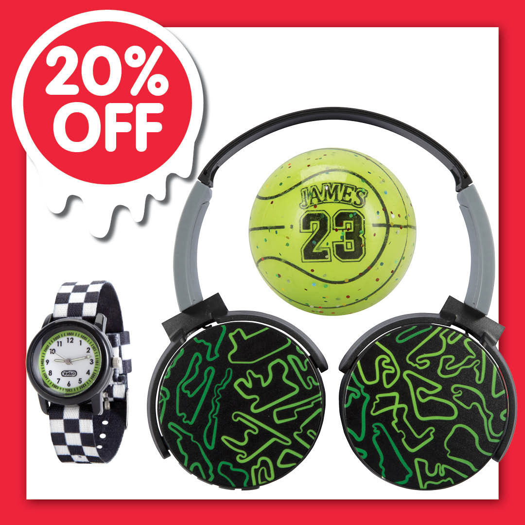 GP2603 - 20% -Vroom Bluetooth Headphones & Vroom Fabric Watch  Set