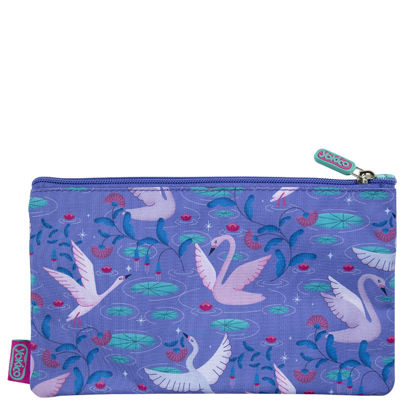 2 Zip Swans Pencil Case