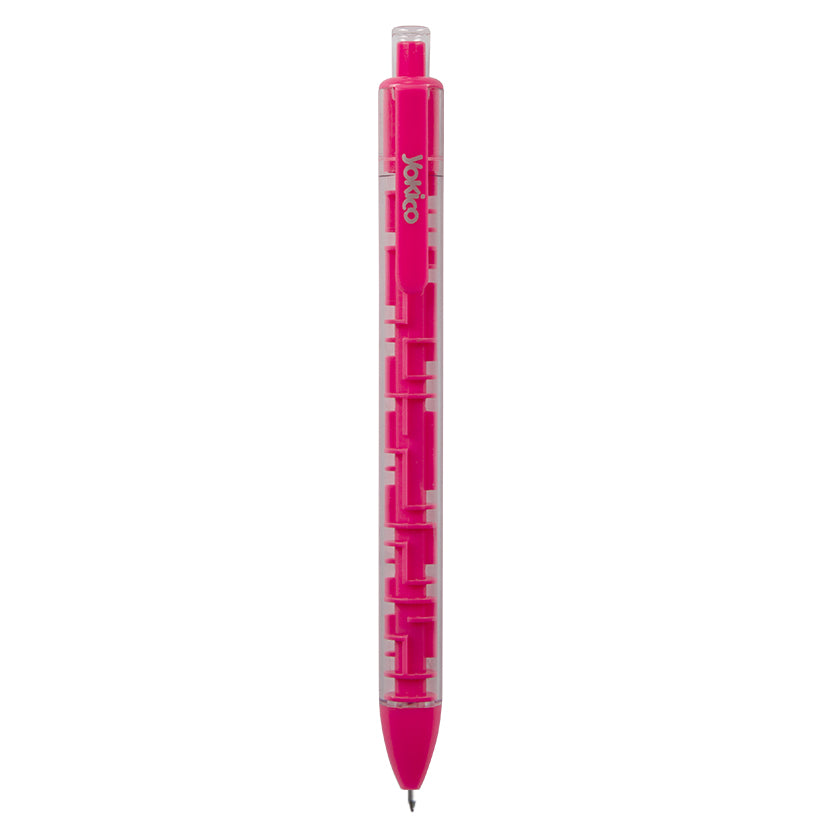 Maze Ballpoint Pen - Pink Ink