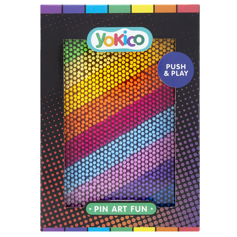 Rainbow Pin Art