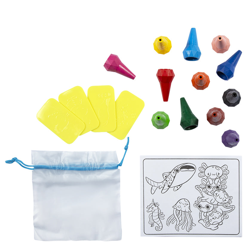 Stackadoodles Wax Crayons (12 Pack)