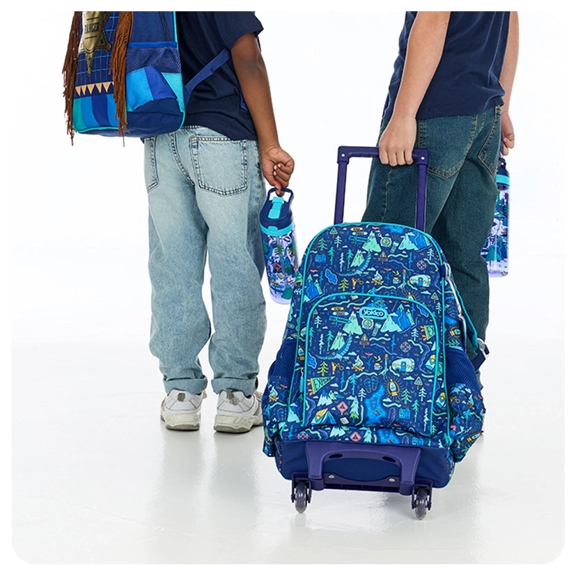 Blue Yoki Explorers Large Trolley Backpack