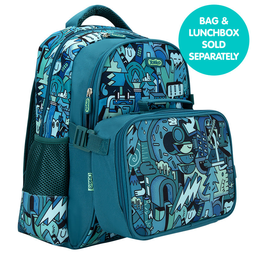 Green MashUp Backpack (Clip-On)