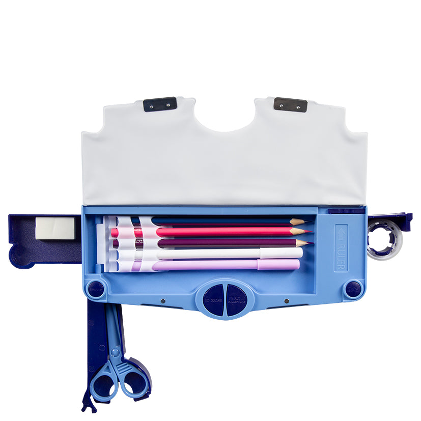 Purple Lucky Charm Press&Pop Pencil Case