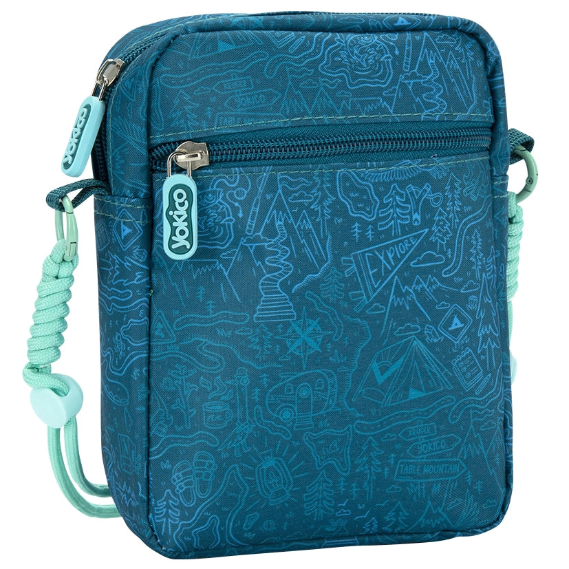Green Yoki Explorers Cross Body Bag