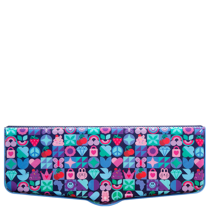 Purple Lucky Charm Press&Pop Pencil Case