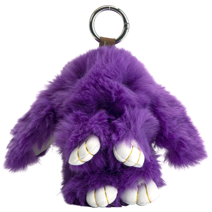 Fluffy Bunny Keychain