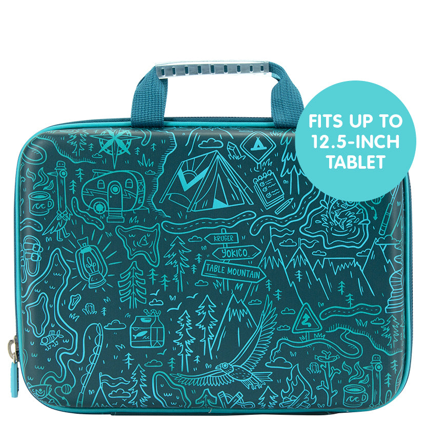 Green Yoki Explorers Tech Travel Case