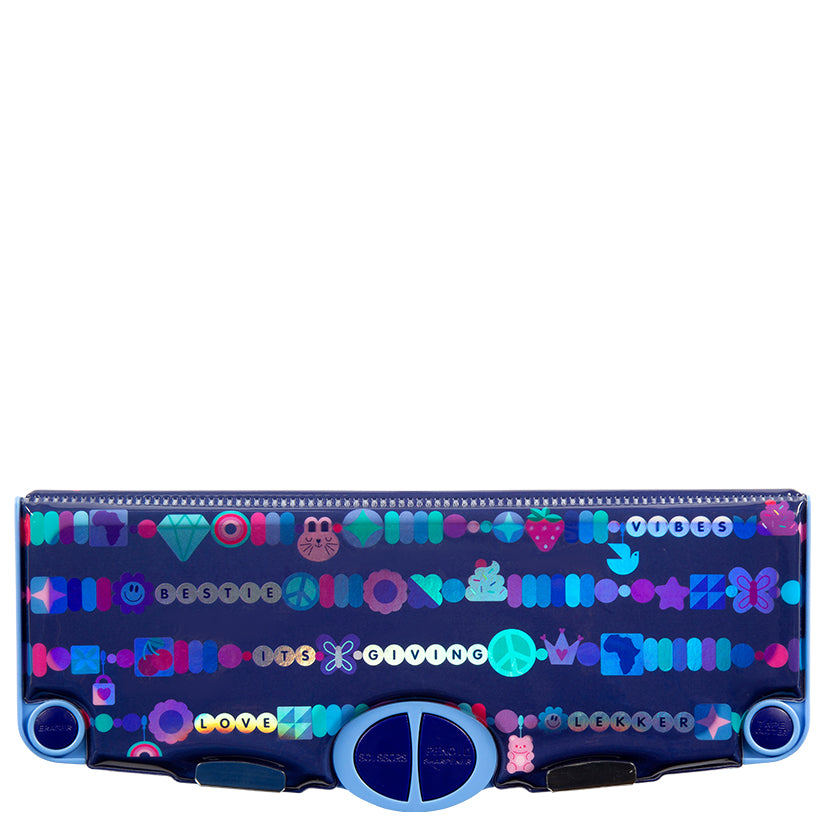 Purple Lucky Charm Press&Pop Pencil Case