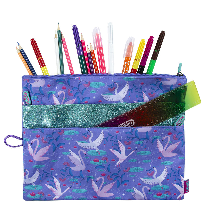 Swans X-Large Pencil Case