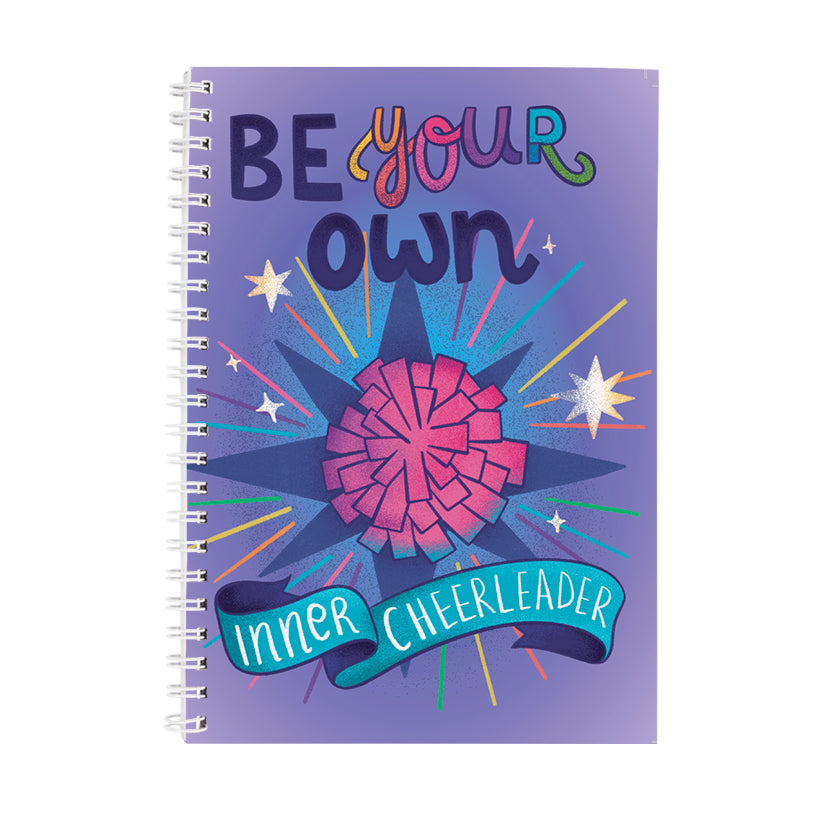 Inner Cheerleader A5 Spiral Notebook