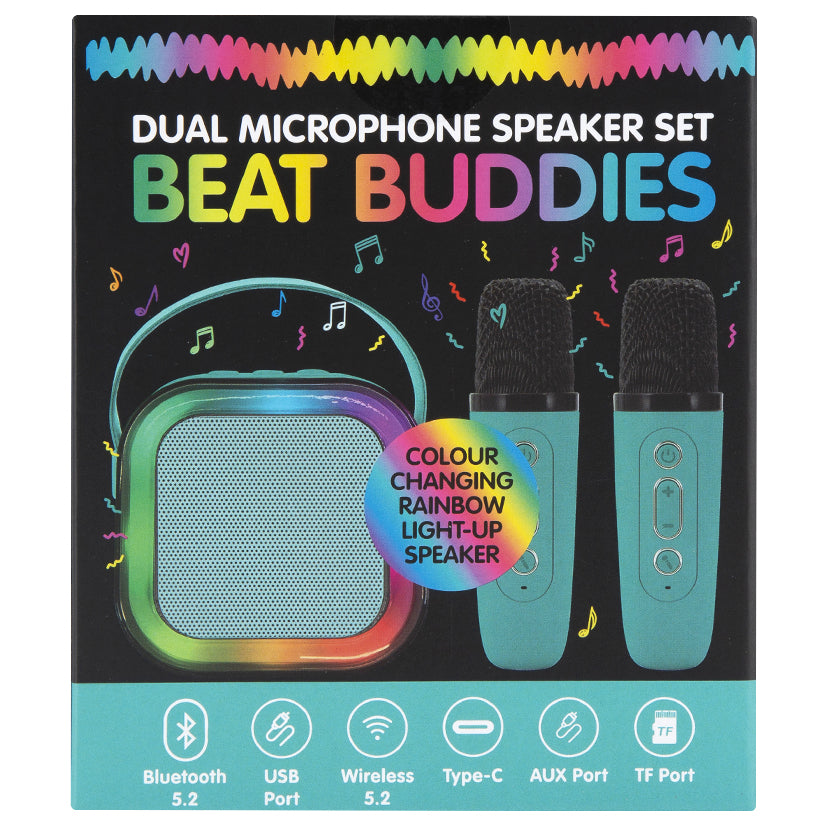 Beat Buddies Bluetooth Karaoke Microphone Speaker Set