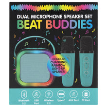 Load image into Gallery viewer, Beat Buddies Bluetooth Karaoke Microphone Speaker Set
