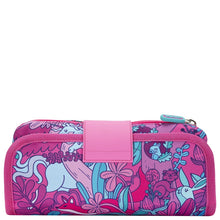 Load image into Gallery viewer, Pink Fantastical Forest Fold Over Pencil Case