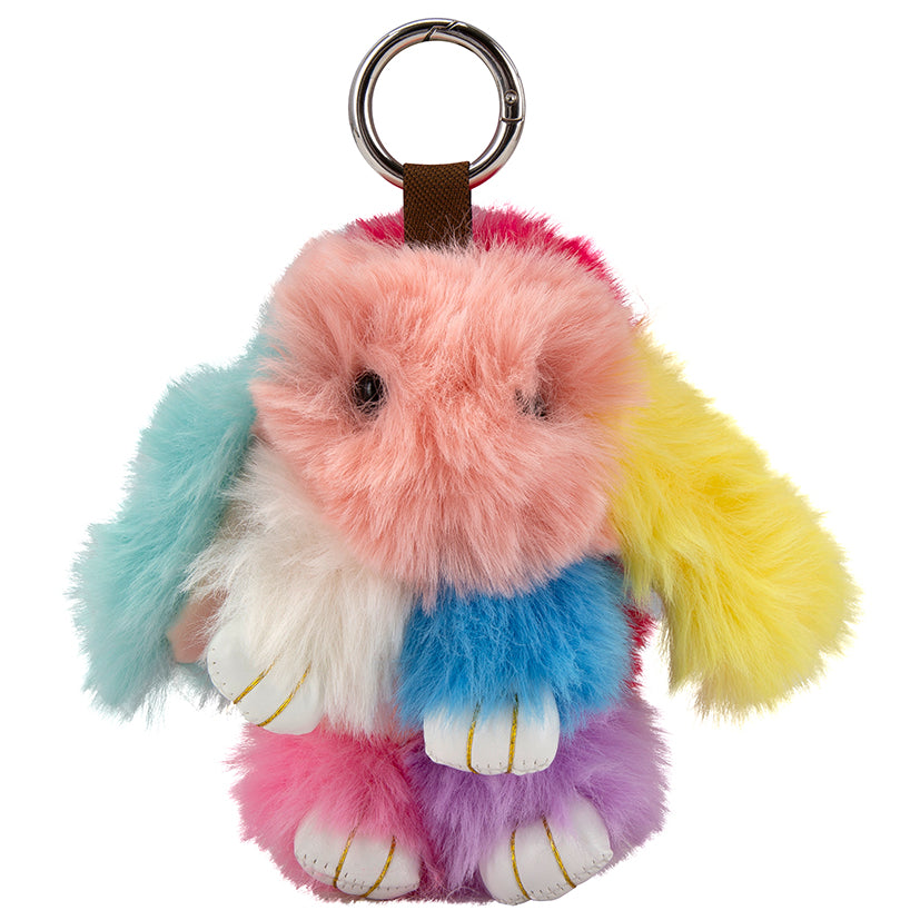 Fluffy Bunny Keychain