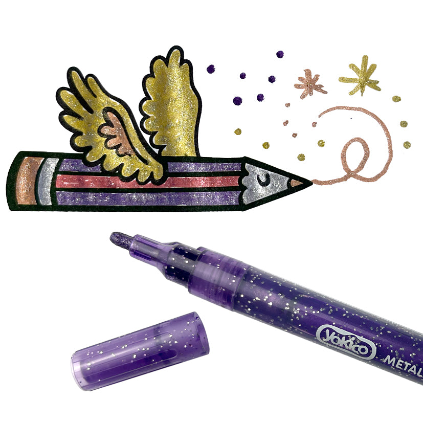 Metallic Liquid Markers (8 pack)
