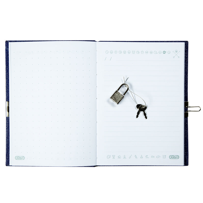 Yoki Bubble Paper Lockable Journal