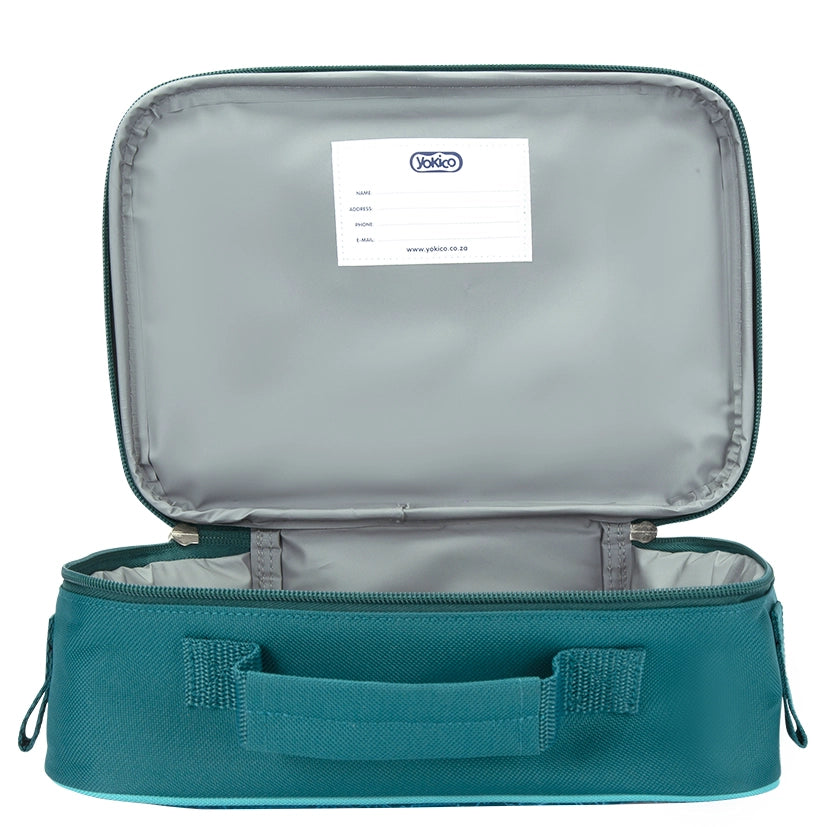 Green Yoki Explorers Clip-On Lunchbox