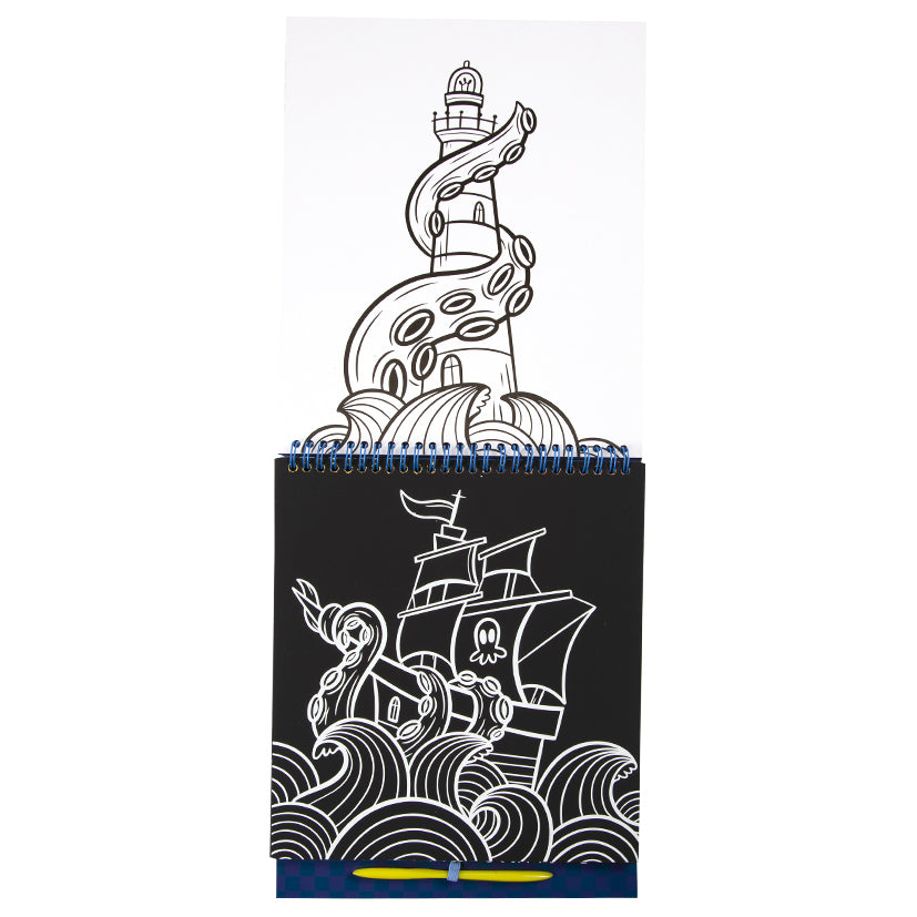 Treasure Trove Scratch & Colouring Set