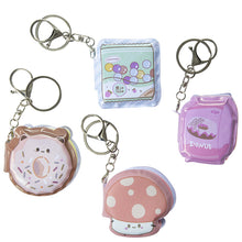 Load image into Gallery viewer, Puffy Mini Book Keychain