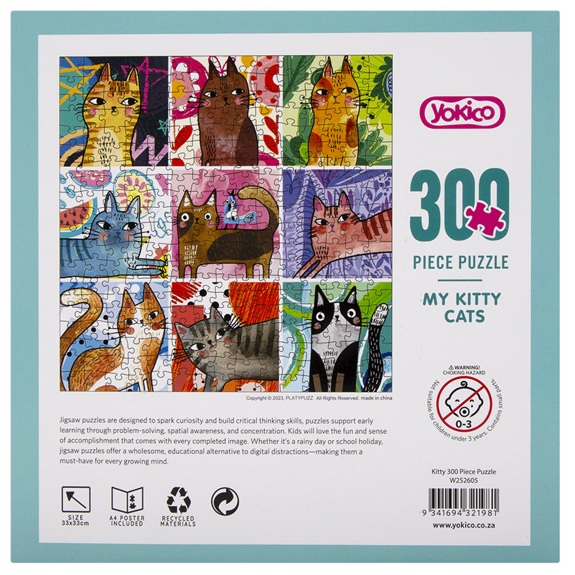 Kitty 300 Piece Puzzle – Yokico