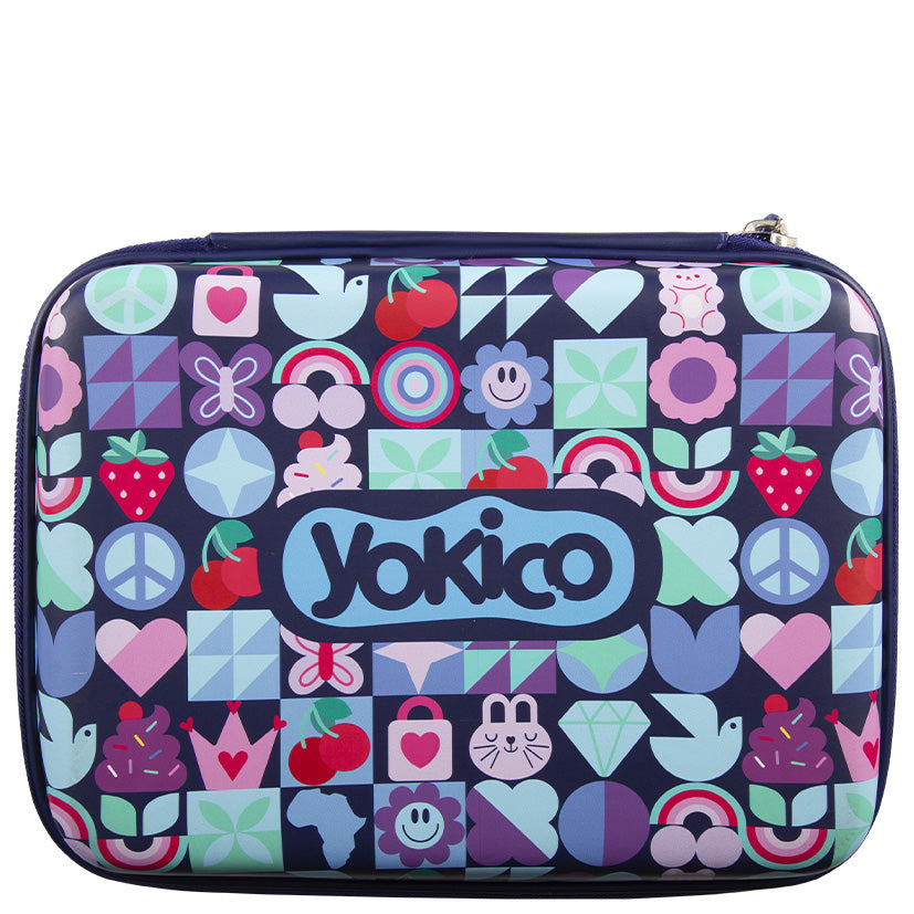 Purple Lucky Charm Tech Travel Case