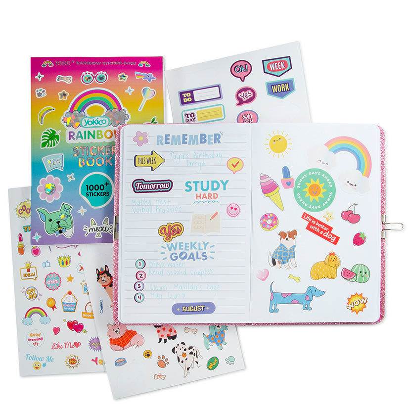 1000+ Rainbow Sticker Book