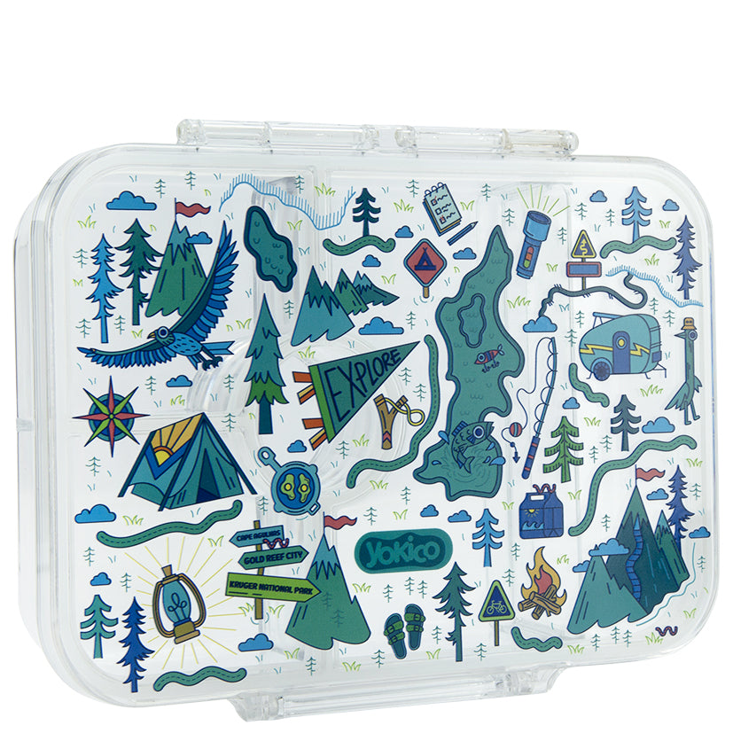 Yoki Explorers Clear Bento Box