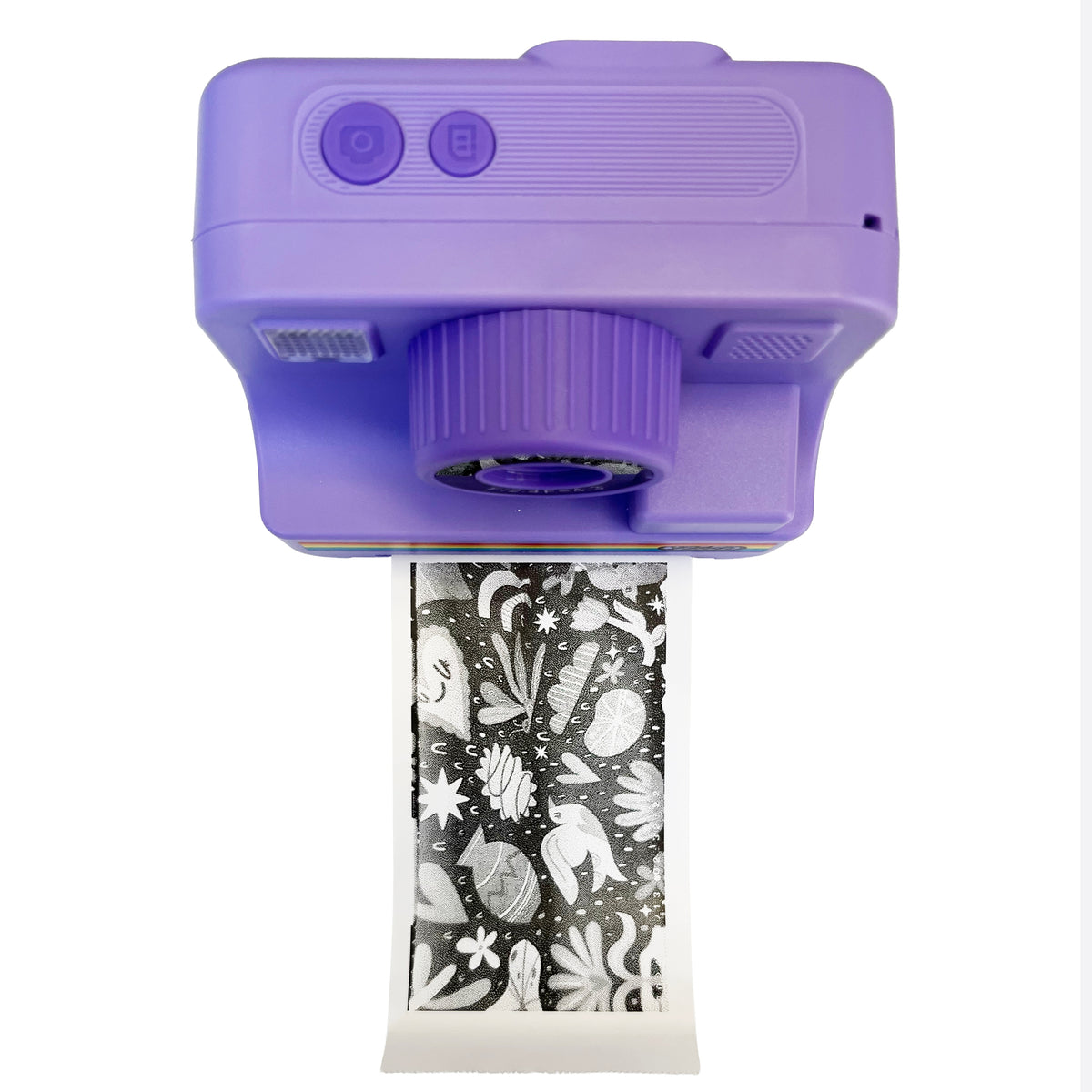 Purple Insta Print Camera
