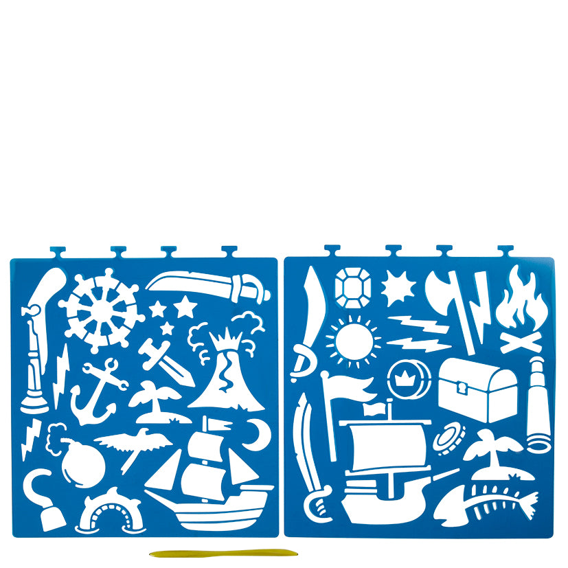 Treasure Trove Scratch & Colouring Set