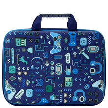 Load image into Gallery viewer, Blue Game On Tech Travel Case