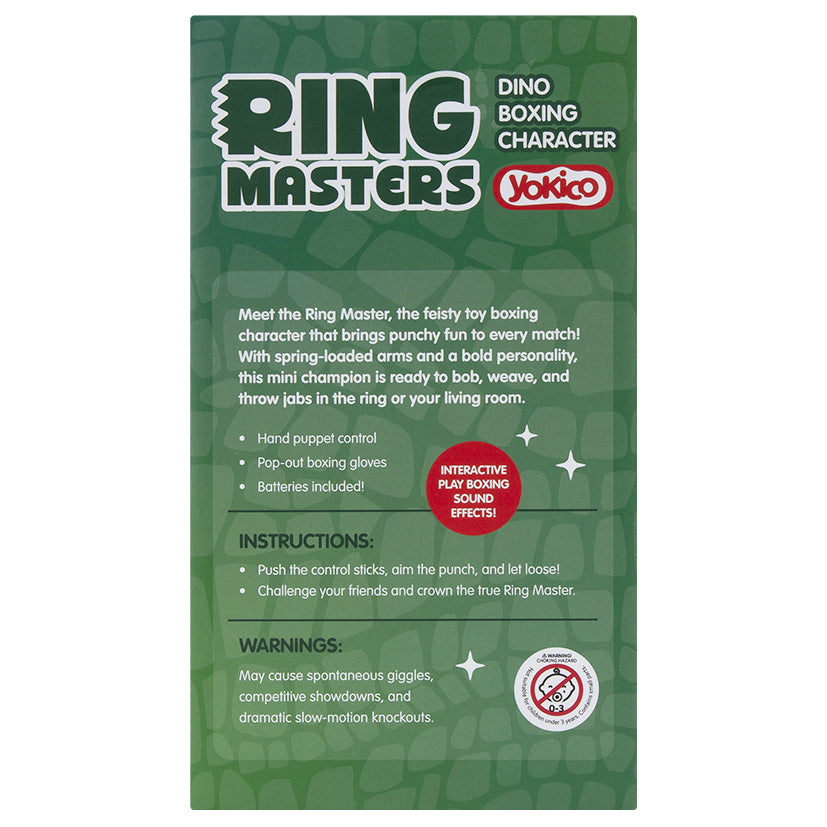 Dino Ring Master Puppet