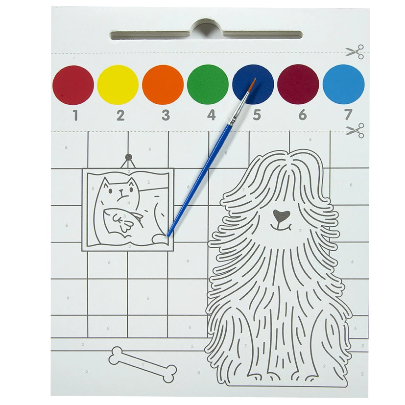 Pets Paint by Numbers Book