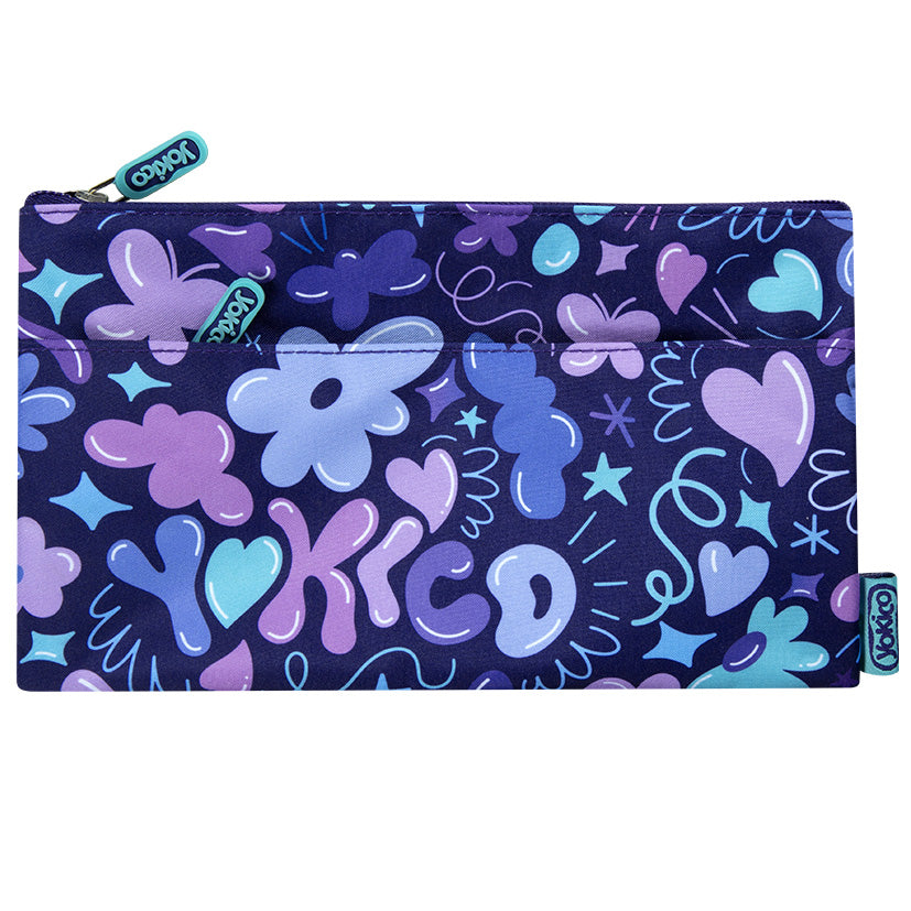 2 Zip Yoki Bubble Pencil Case