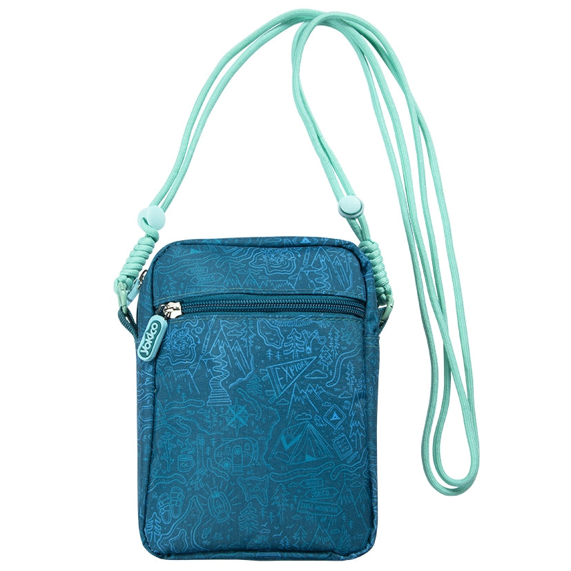 Green Yoki Explorers Cross Body Bag